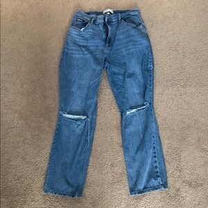 Abercrombie & Fitch Dark Blue Ultra High Rise Jeans 33/16
